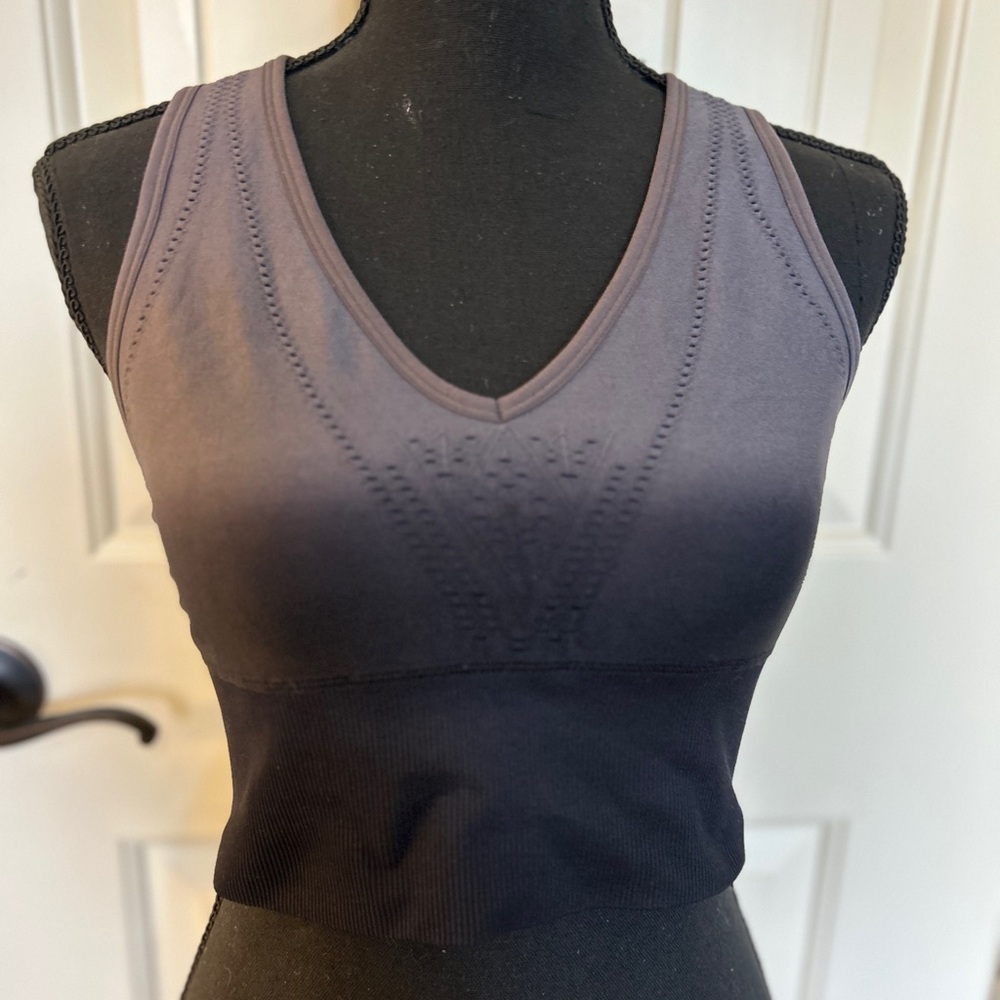 PINK Bralette Sports Bra - Black and Gray